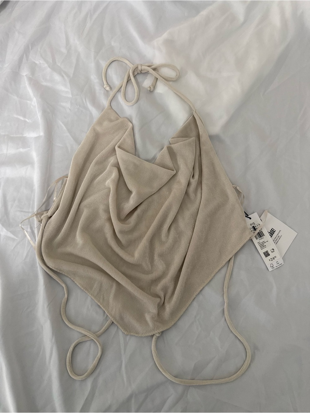 NWT Garage Sexy Open Back Women's tie top